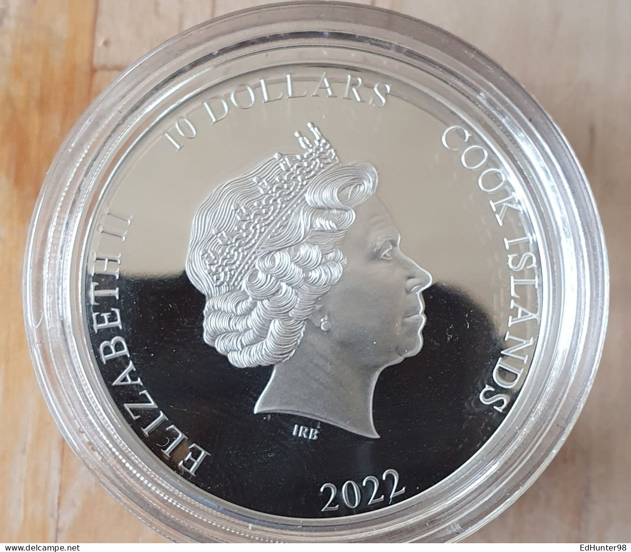 Pièce 10dollars Argent Ile Cook - Isole Cook