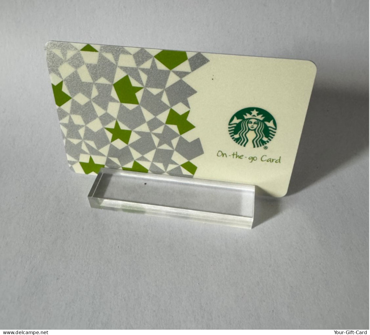 Starbucks Card Taiwan On The Go -Starlight 2012 - Gift Cards