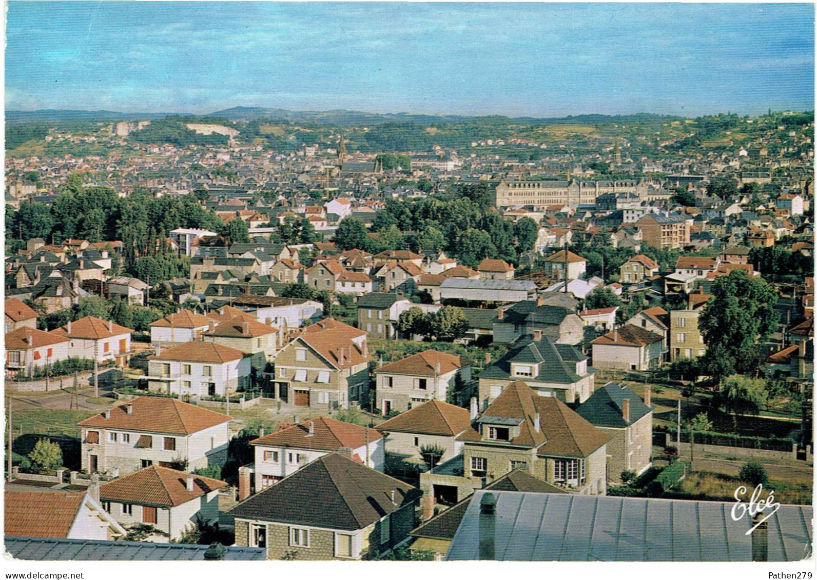 CPM FRANCE 19 CORREZE BRIVE - Vue Générale 1969 - Brive La Gaillarde