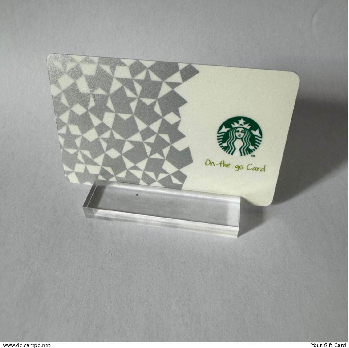 Starbucks Card Taiwan Starlight Silver 2013 - Cartes Cadeaux