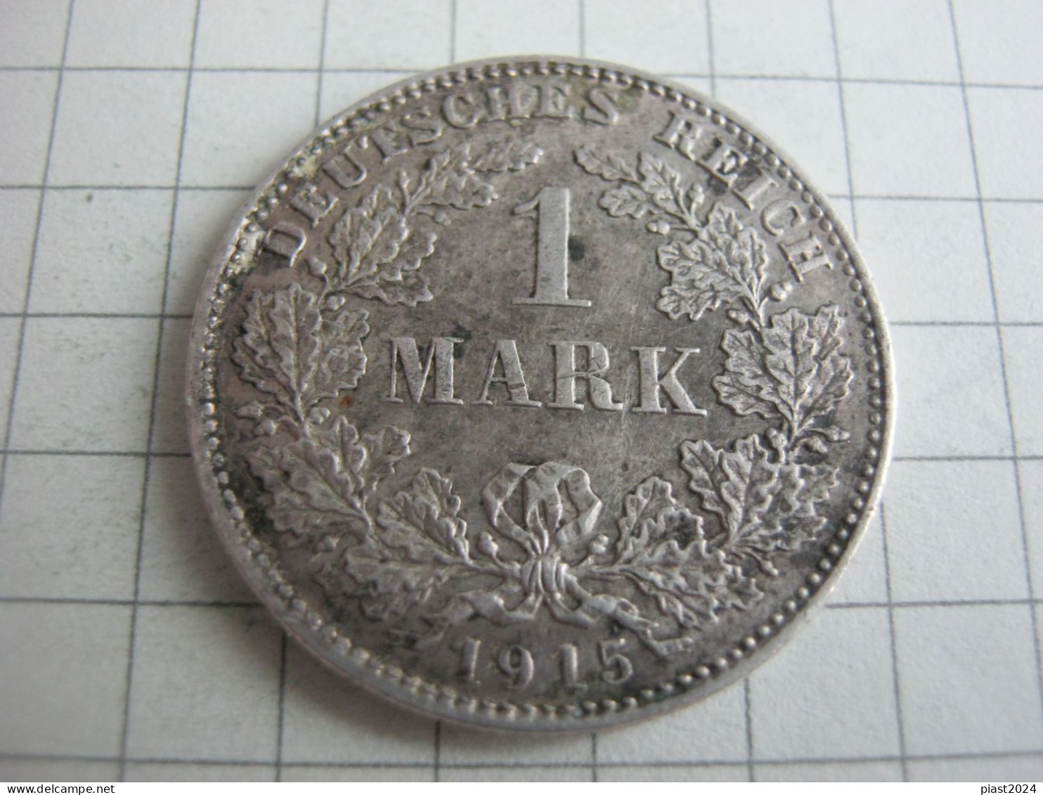 Germany 1 Mark 1915 D - 1 Mark