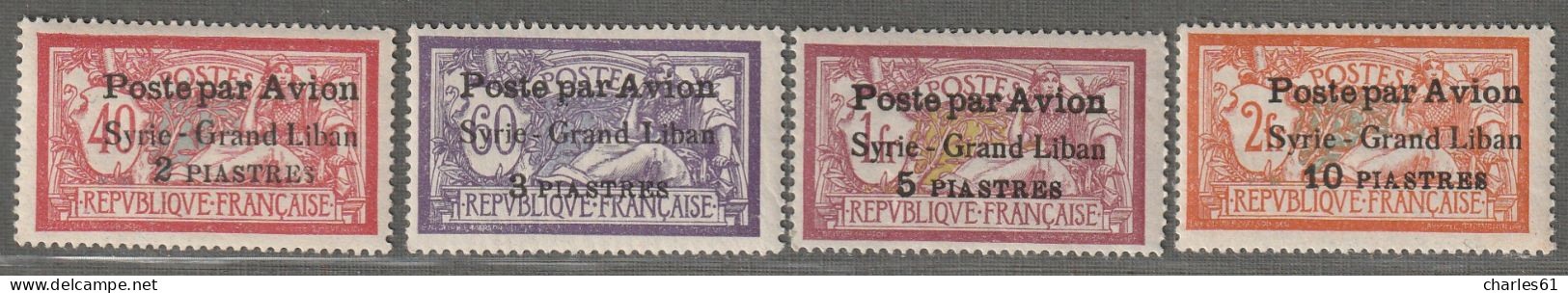 SYRIE - P.A N°14/7 ** (1923) - Airmail