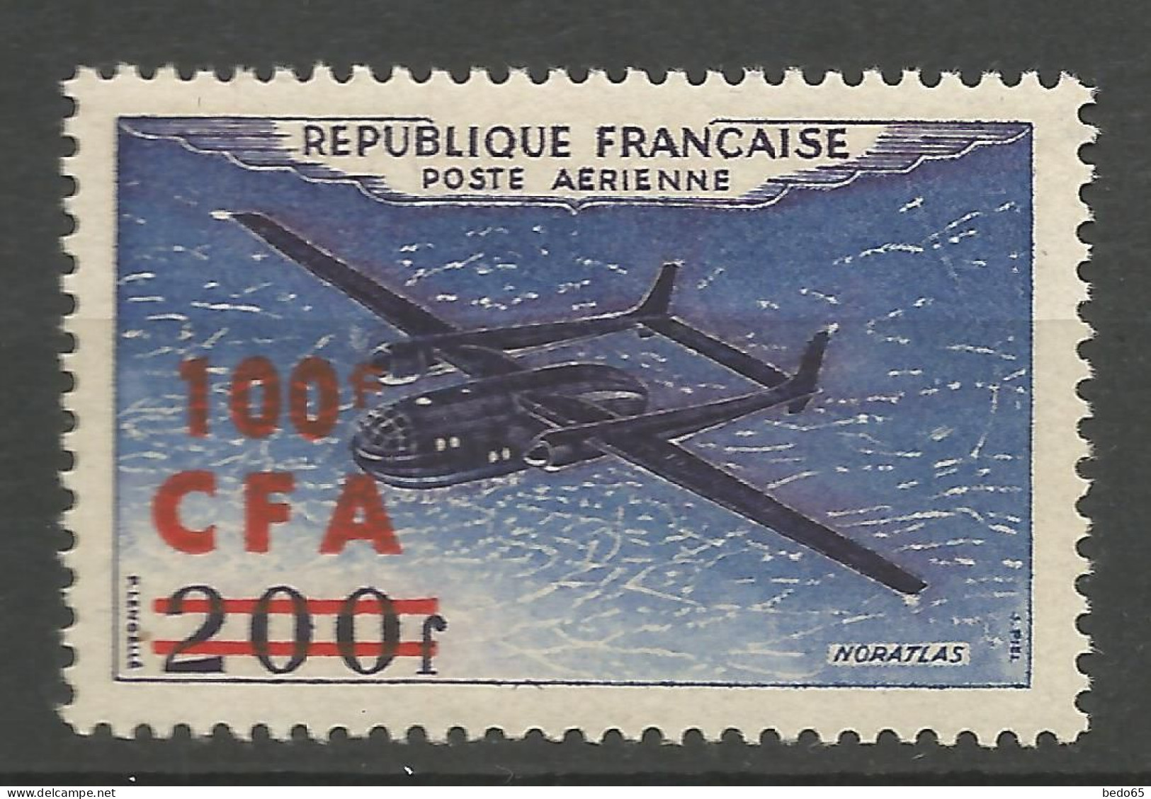 REUNION PA N° 53 NEUF** LUXE SANS CHARNIERE NI TRACE / Hingeless  / MNH - Airmail