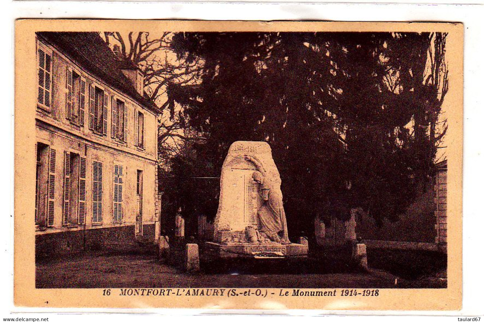 Montfort-L'Amaury Le Monument 1914-1918 - Montfort L'Amaury