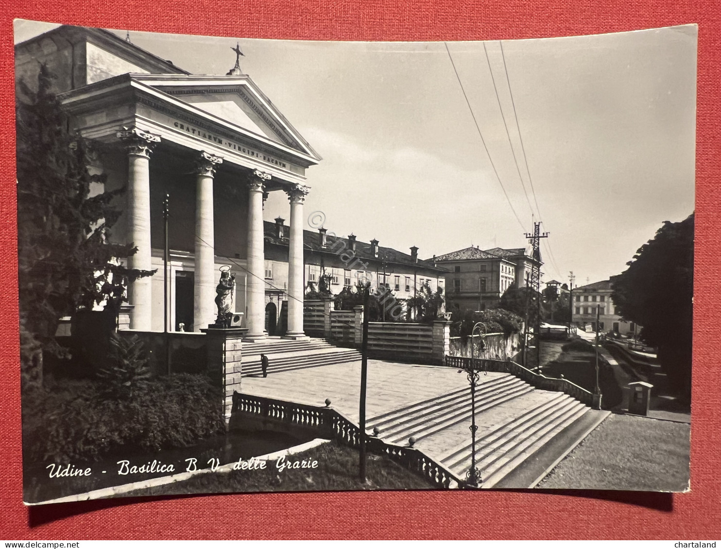 Cartolina - Udine - Basilica B. V. Delle Grazie - 1953 - Udine