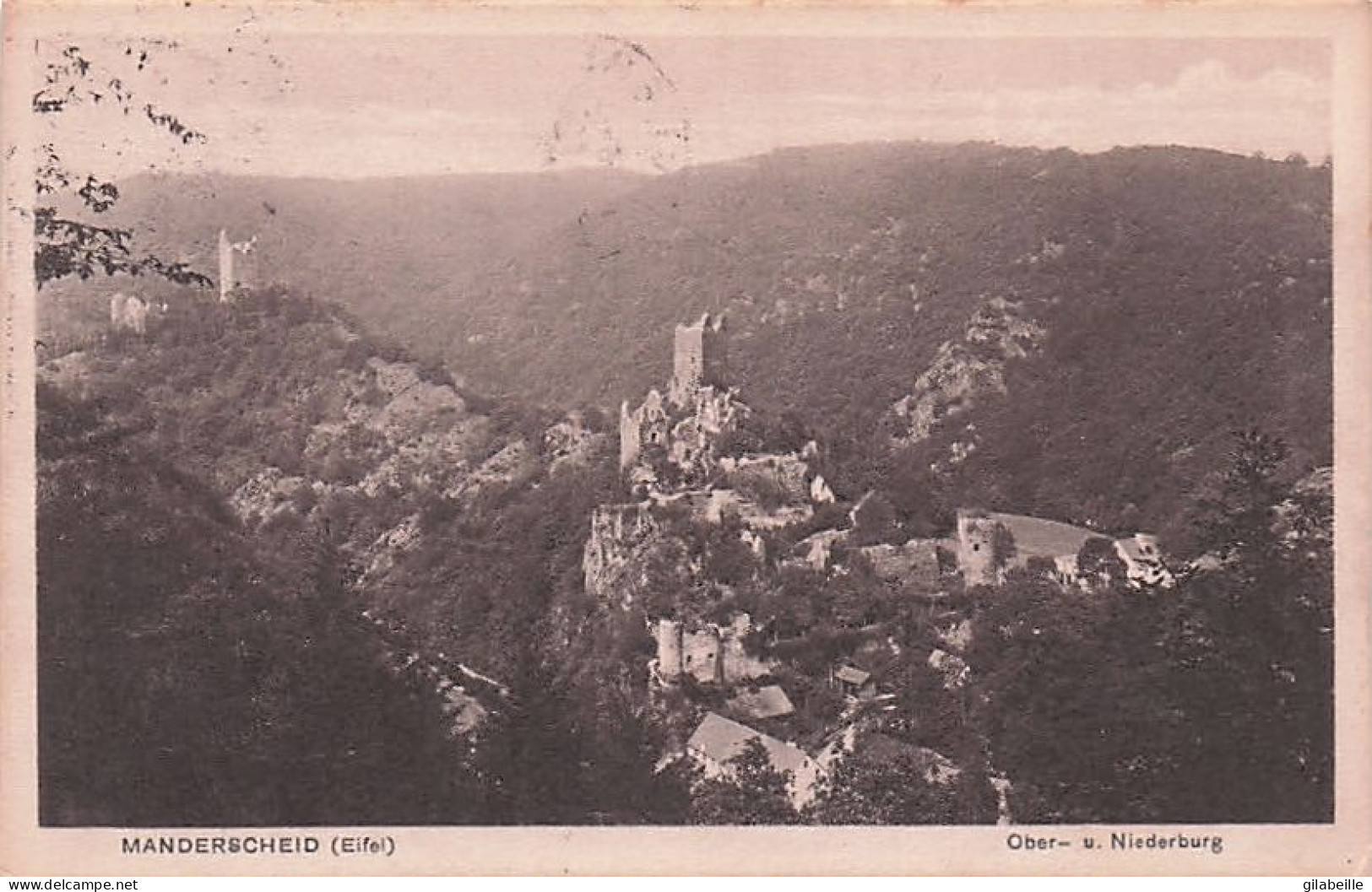 MANDERSCHEID ( Eifel  ) -  Ober U Niederburg - Manderscheid