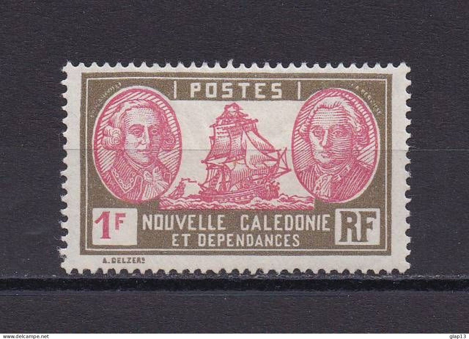 NOUVELLE-CALEDONIE 1928 TIMBRE N°154 NEUF AVEC CHARNIERE - Ungebraucht