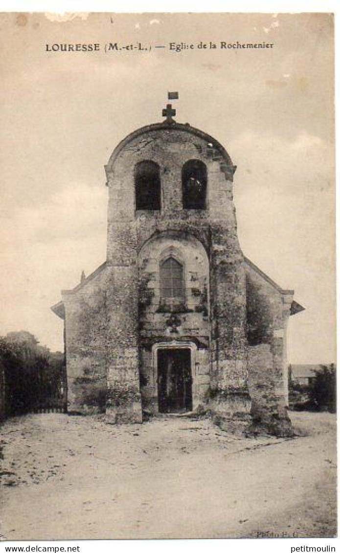 Louresse, église De La Rochemenier - Andere & Zonder Classificatie