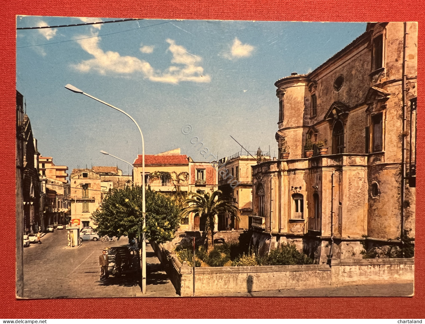 Cartolina - Angri ( Salerno ) - Piazza S. Giovanni - 1971 - Salerno