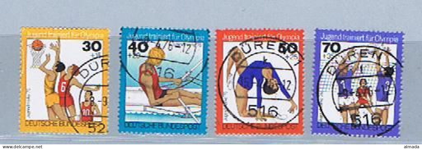 BRD (West) Germany 1976: Michel 882-885 Used,  Gestempelt - Used Stamps