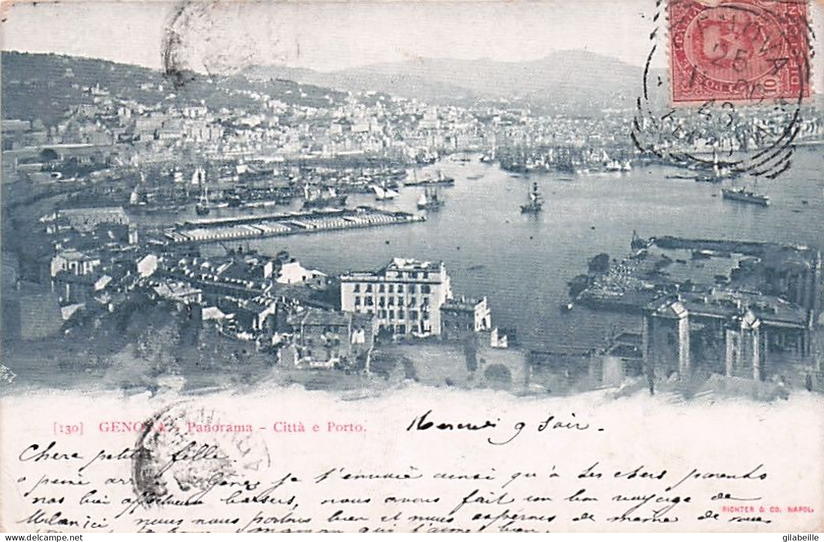 Genova - Panorama  - Citta E Porto - Genova (Genoa)