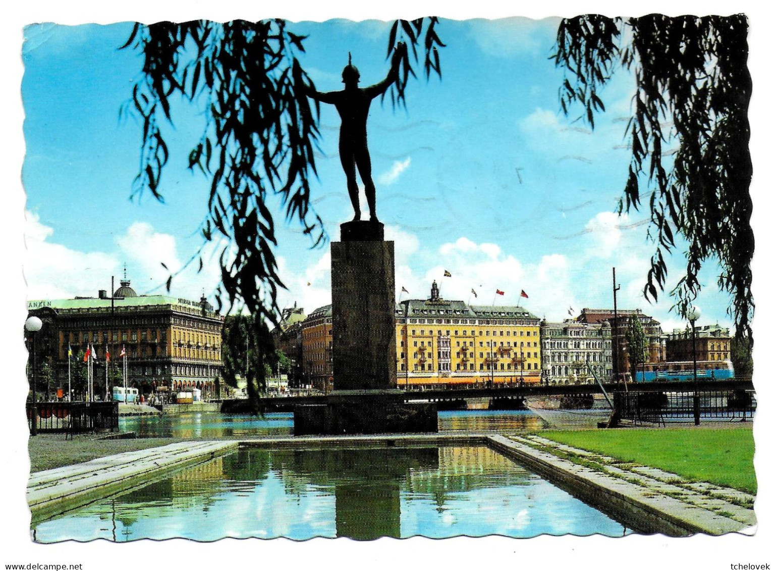 (99). Suede. Stokholm. 2 Cp. (2)Stromparterren 1967 & (3) Riddarholmen 1967 - Sweden