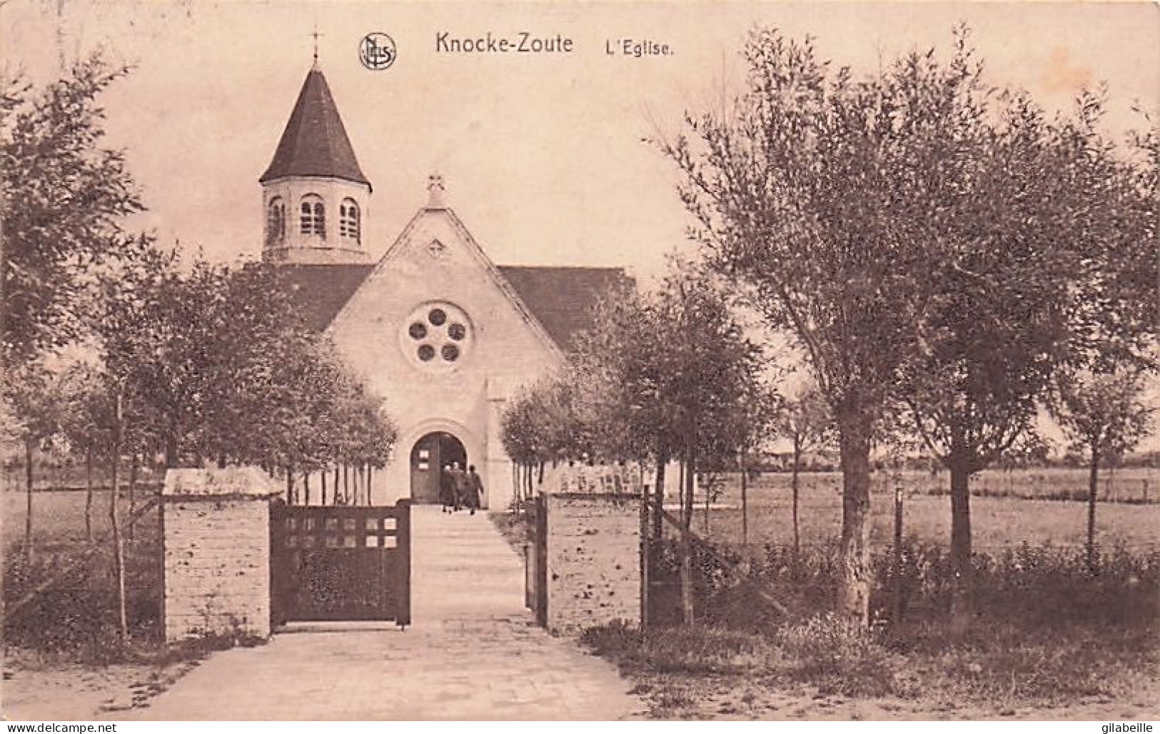 KNOKKE - KNOCKE Le ZOUTE-  L'église  - Knokke