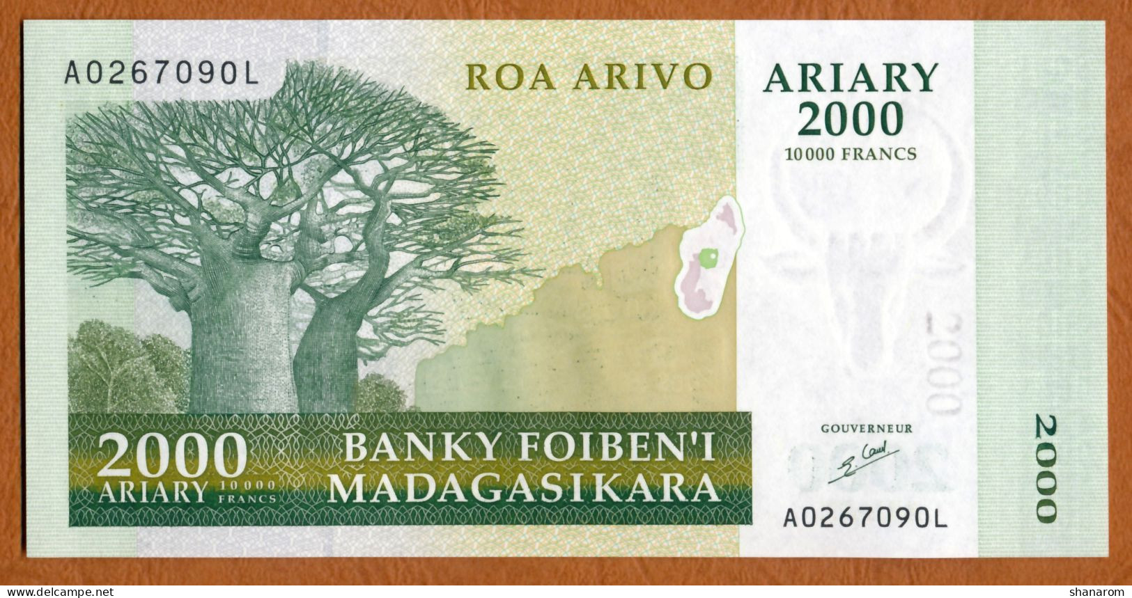 2003 // MADAGASCAR // BANKY FOIBEN'I // 2000 Ariary // SPL // AU - Madagaskar