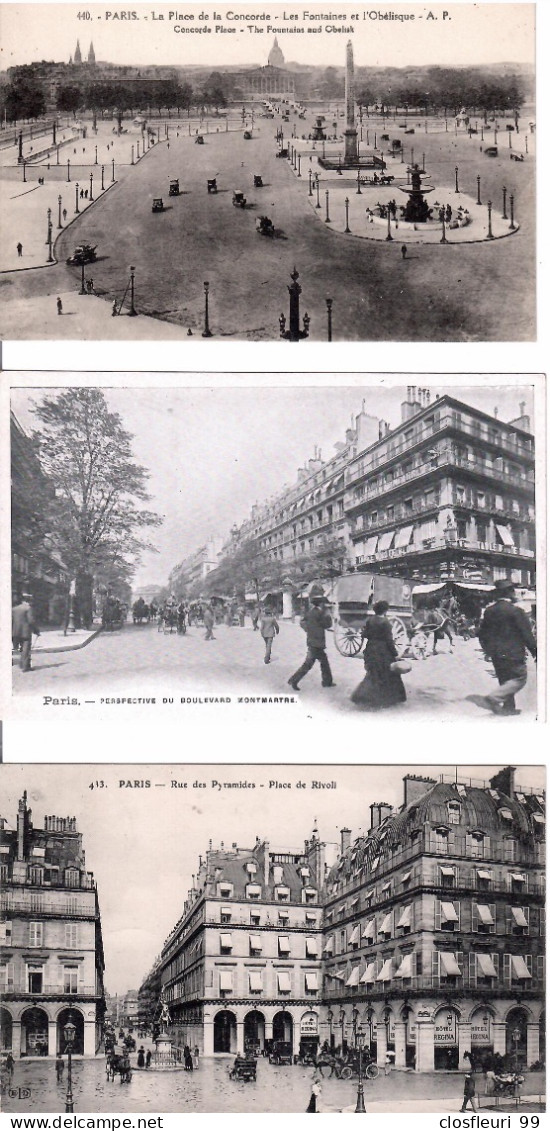 Paris D'antan, Autrefois, Vie Et Humanité. 2ème éd. / 1 Oblit. 1911 / Petite Collection - Colecciones Y Lotes