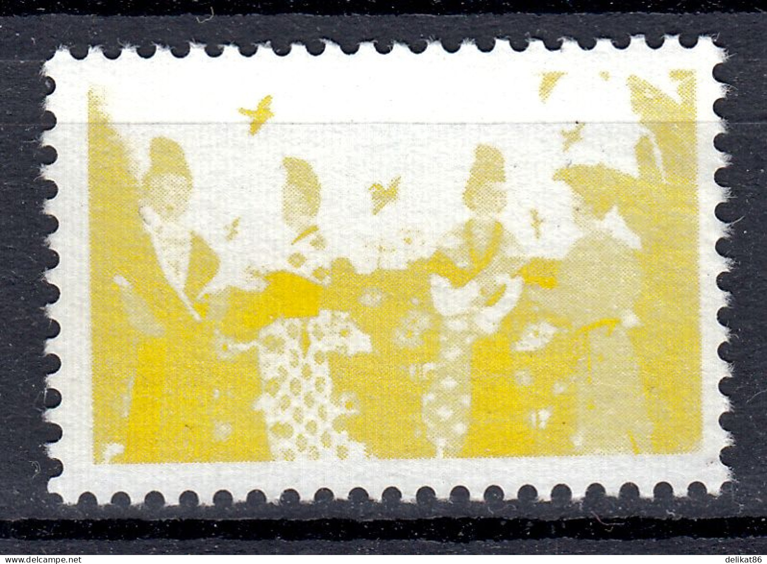 Probedruck Test Stamp Specimen China 1997  "Tang Dynasty Painting" - Proofs & Reprints