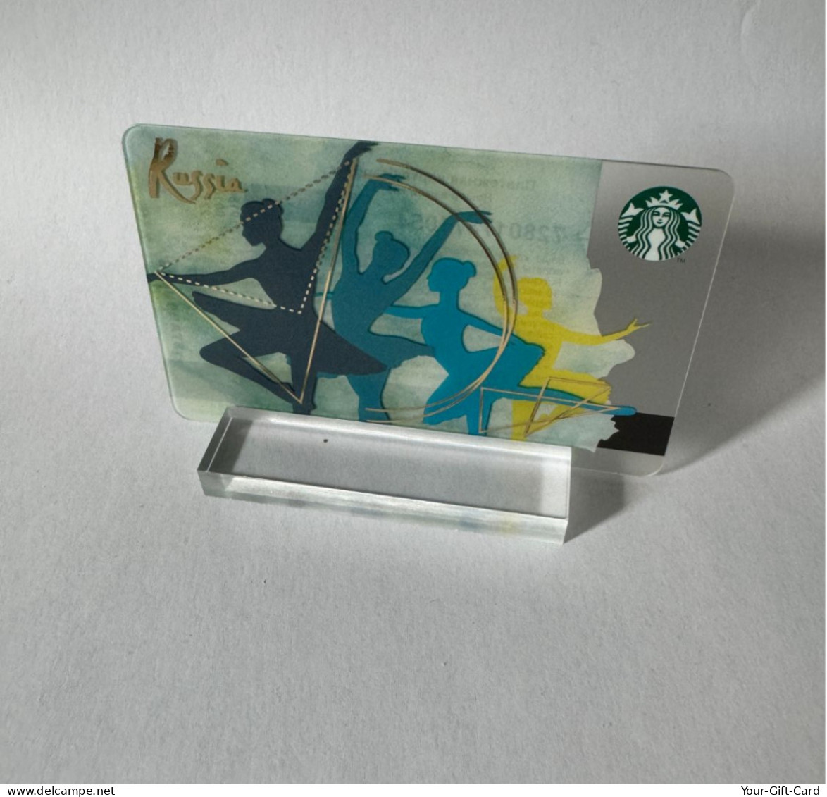 Starbucks Card Russland - Ballet - 2015 - Tarjetas De Regalo