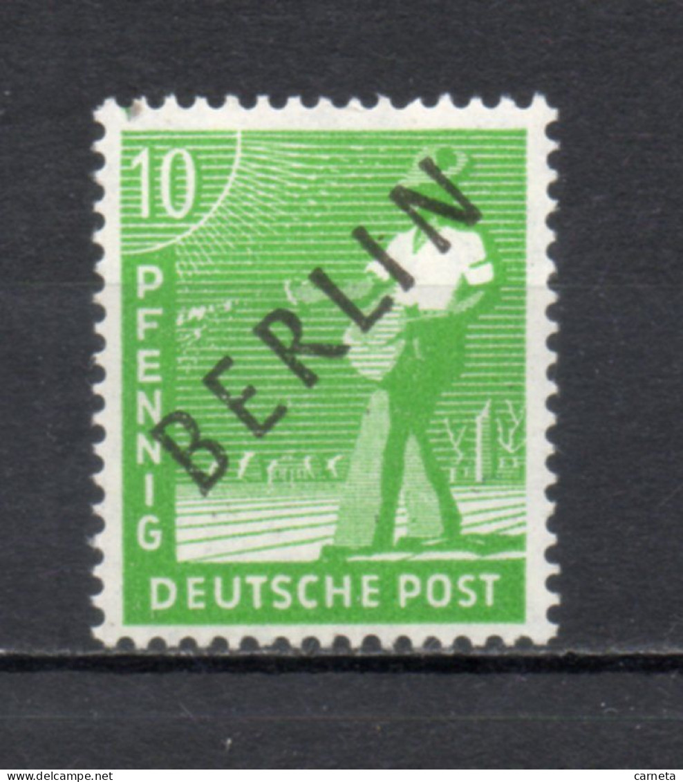 ALLEMAGNE BERLIN    N° 4   NEUF SANS CHARNIERE   COTE 1.00€   ZONES AAS SURCHARGE NOIRE BERLIN - Unused Stamps