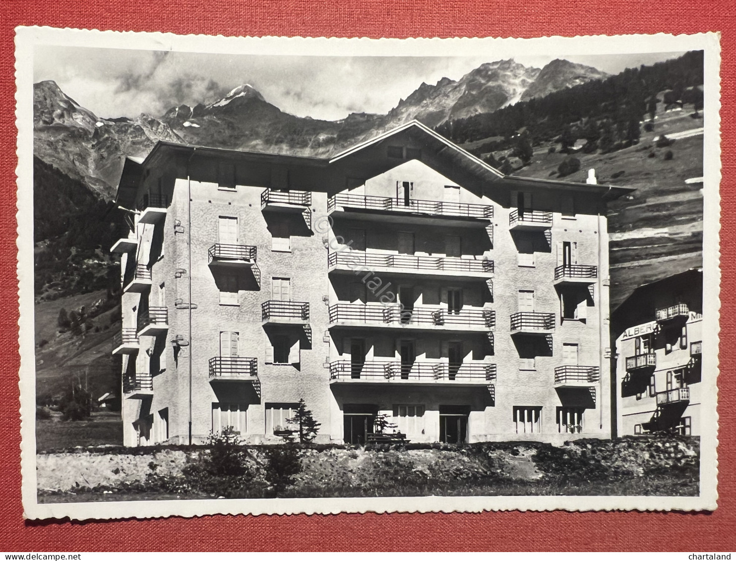 Cartolina - Acidule Di Peio ( Trento ) - Albergo Cristallo - 1961 - Trento