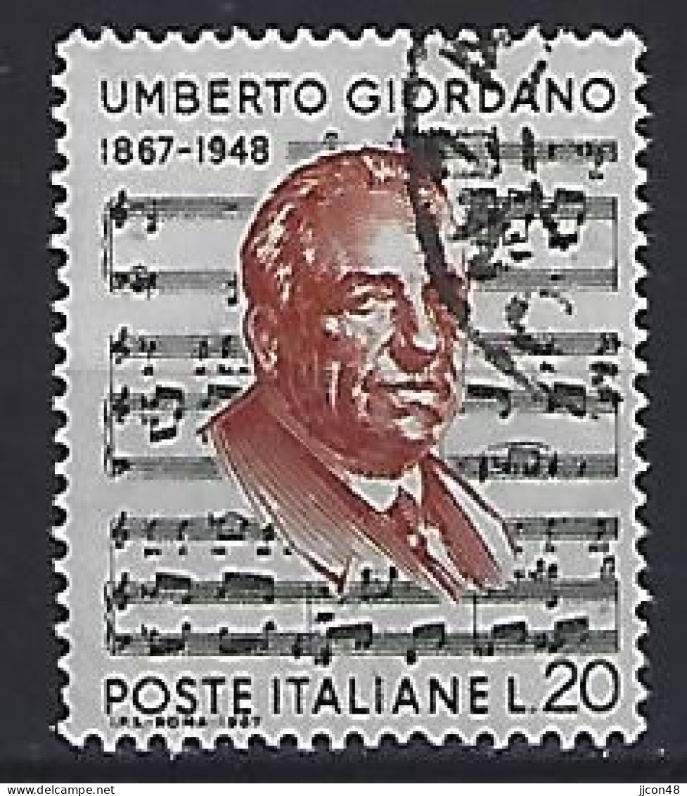 Italy 1967  Umberto Giordano (o) Mi.1241 - 1961-70: Oblitérés