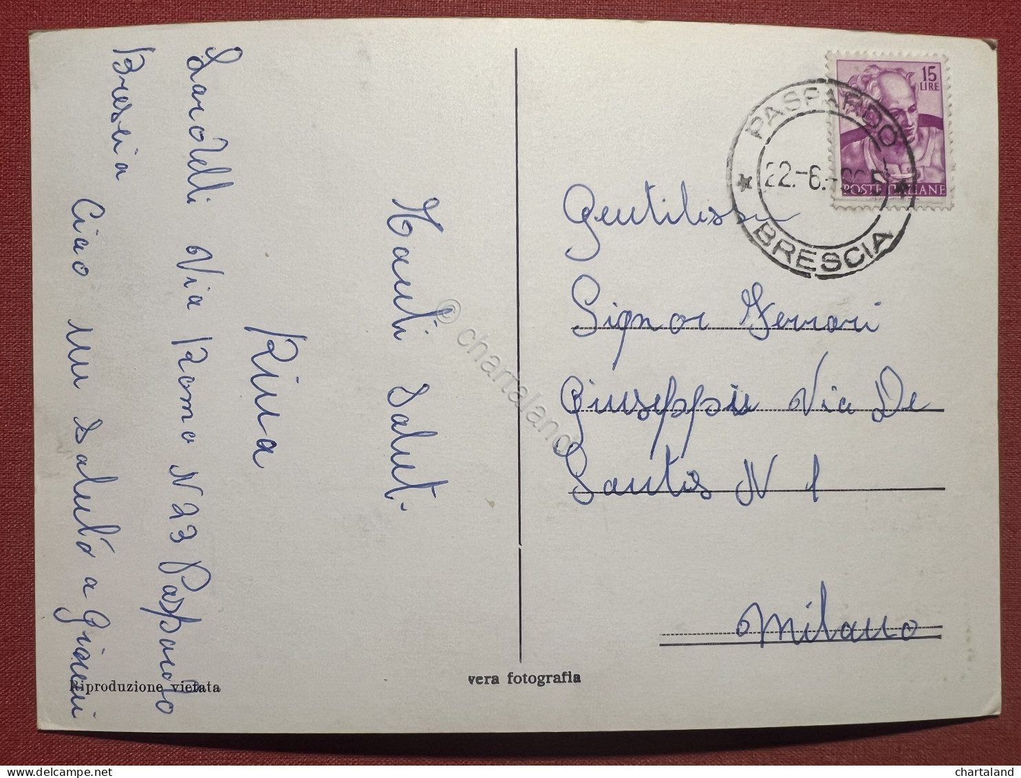 Cartolina - Saluti Da Paspardo ( Brescia ) - Vedute Diverse - 1965 - Brescia