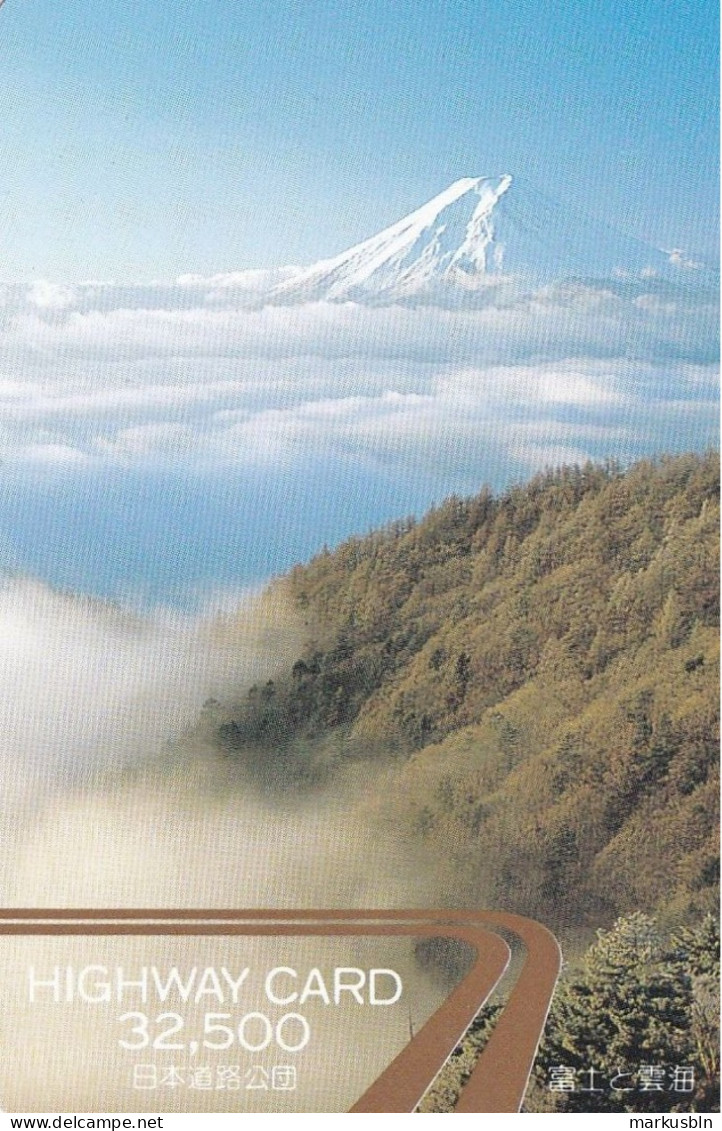 Japan Prepaid Highway Card 32500 -  Mount Fuji - Japan