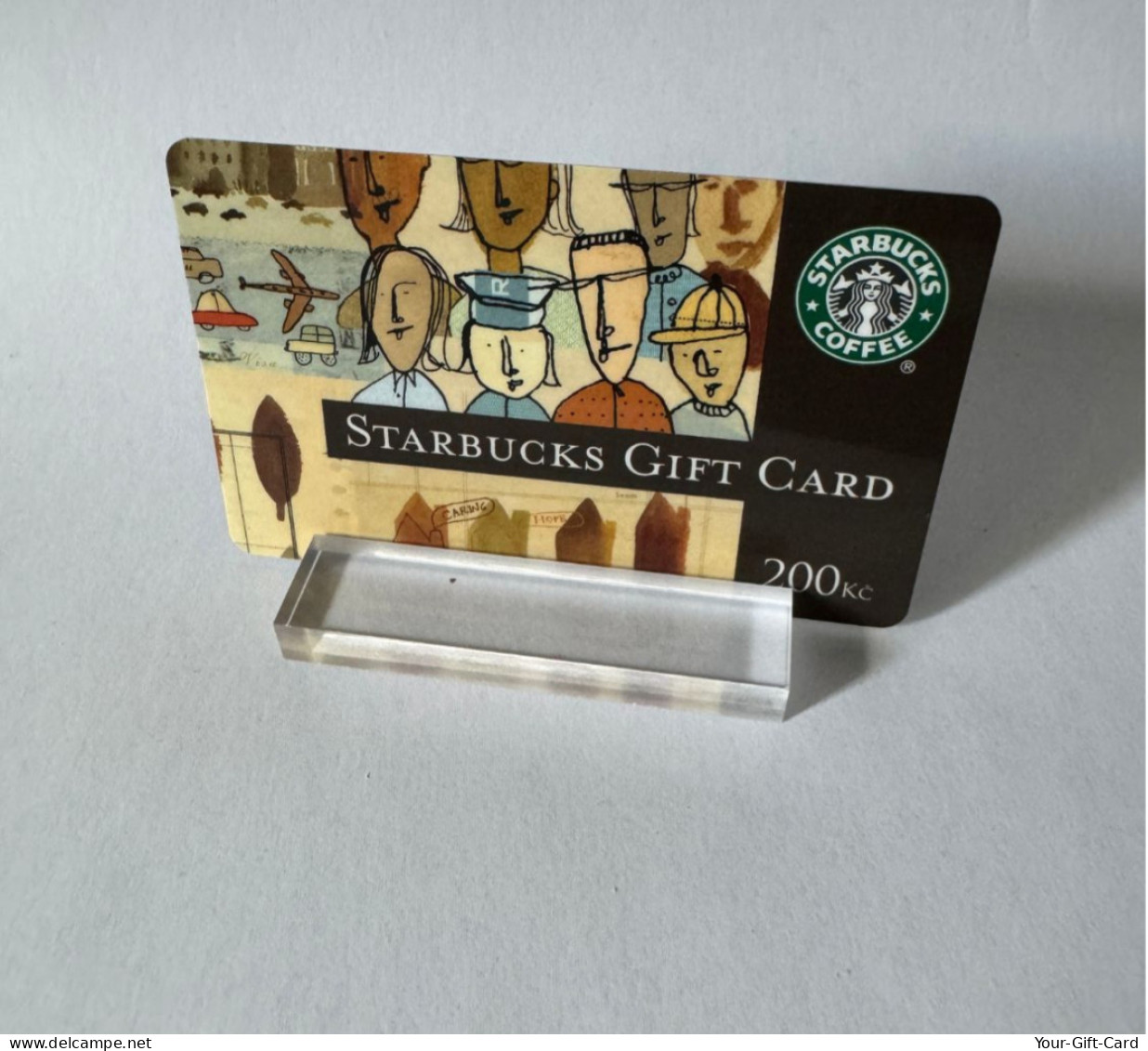 Starbucks Card Tschechische Republik People 2011 - Cartes Cadeaux
