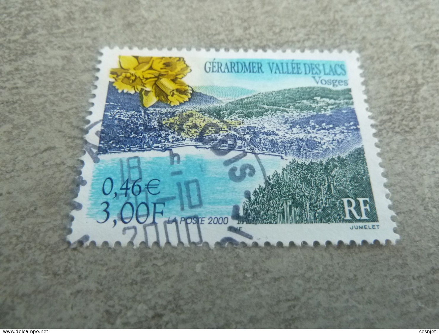 Gérardmer - 3f. (0.46 €) - Yt 3311 - Multicolore - Oblitéré - Année 2000 - - Oblitérés