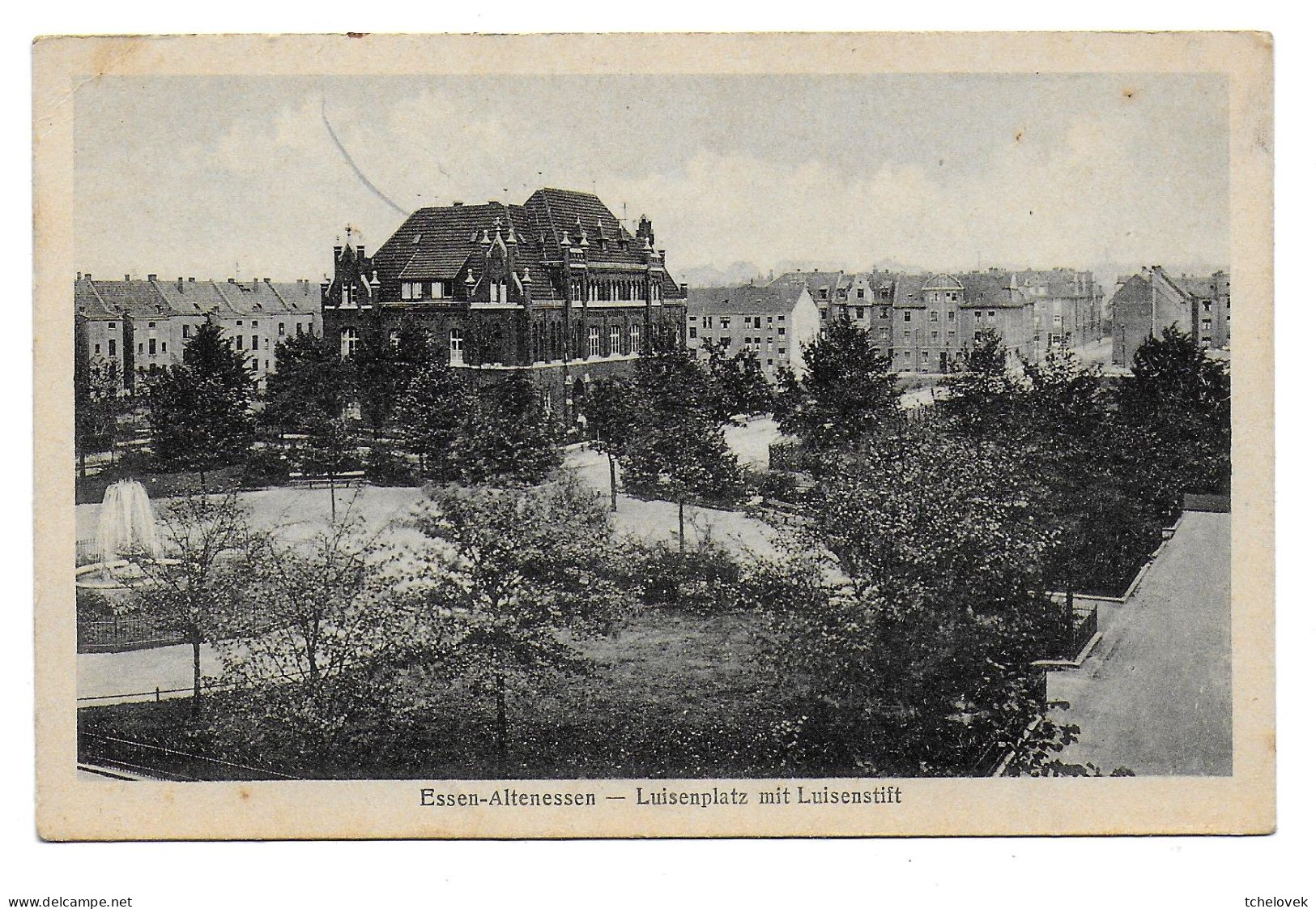 (99). Allemagne. Rhenanie Du Nord Westphalie. Essen. 1 Cp (1). Altenessen Luisenplatz 1923 - Essen