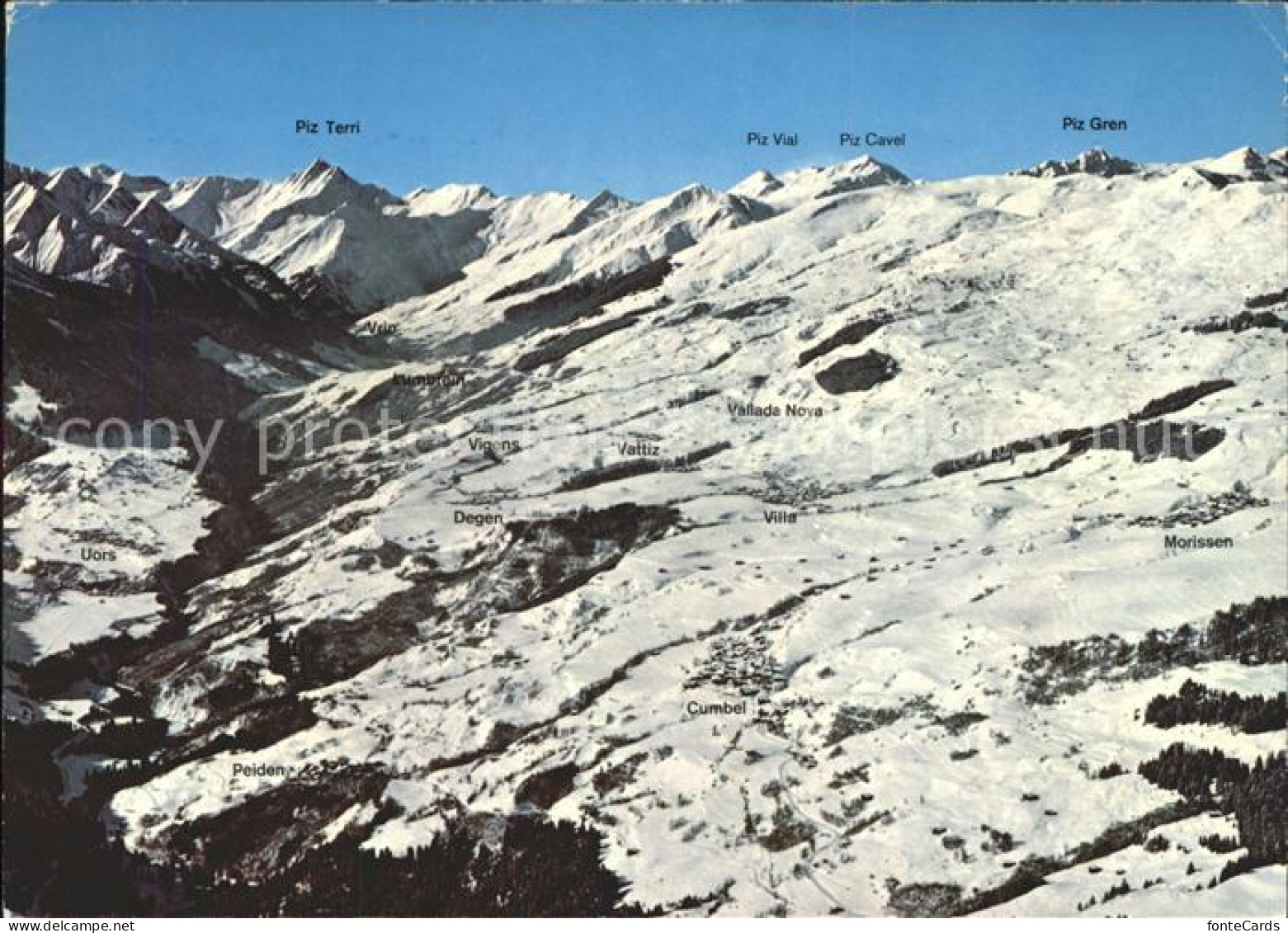 11703690 Lugnez Mit Alpenpanorama Val Lumnezia Lugnez - Andere & Zonder Classificatie