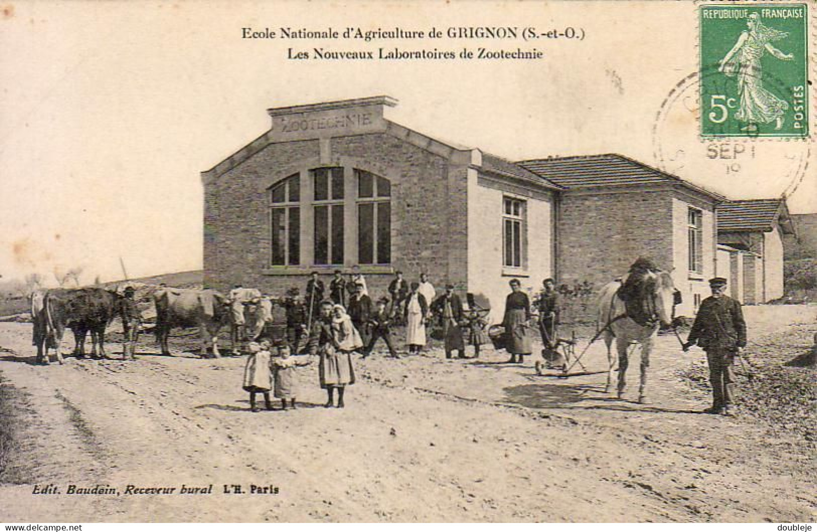 D78  GRIGNON  École Nationale D'Agriculture Les Nouveaux Laboratoires De Zootechnie - Grignon