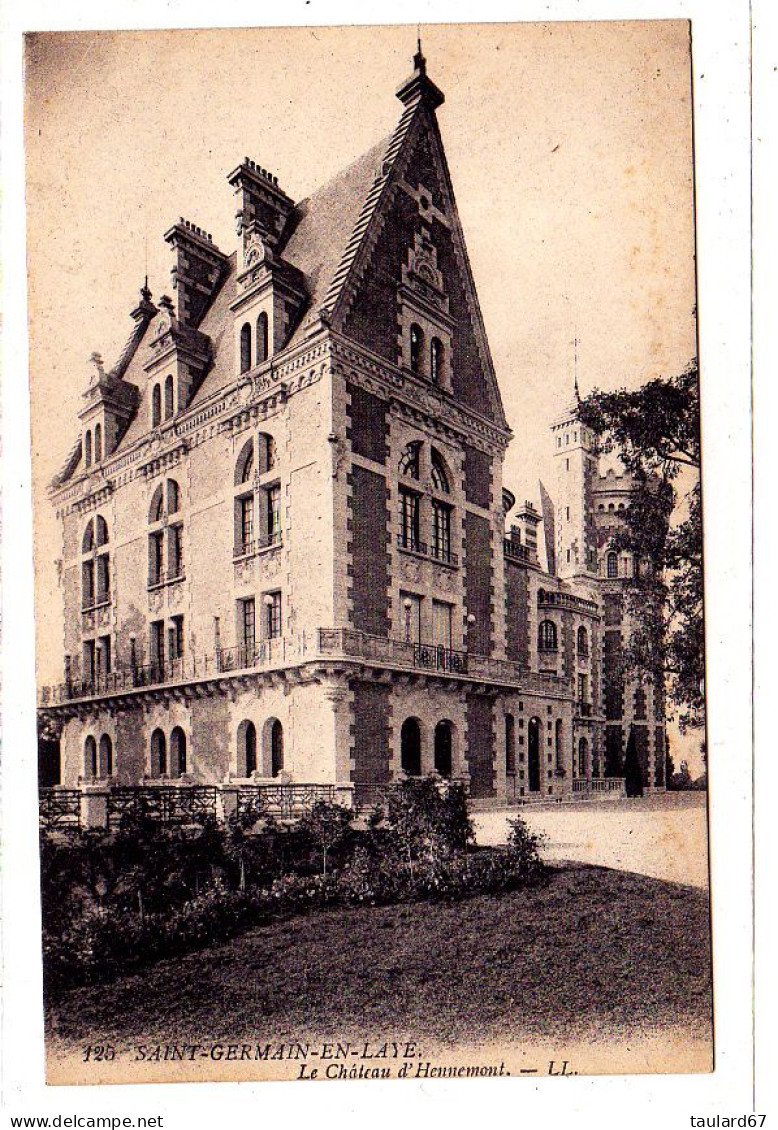 Saint-Germain-en-Laye Le Chateau D'Hennemont - St. Germain En Laye (Castillo)