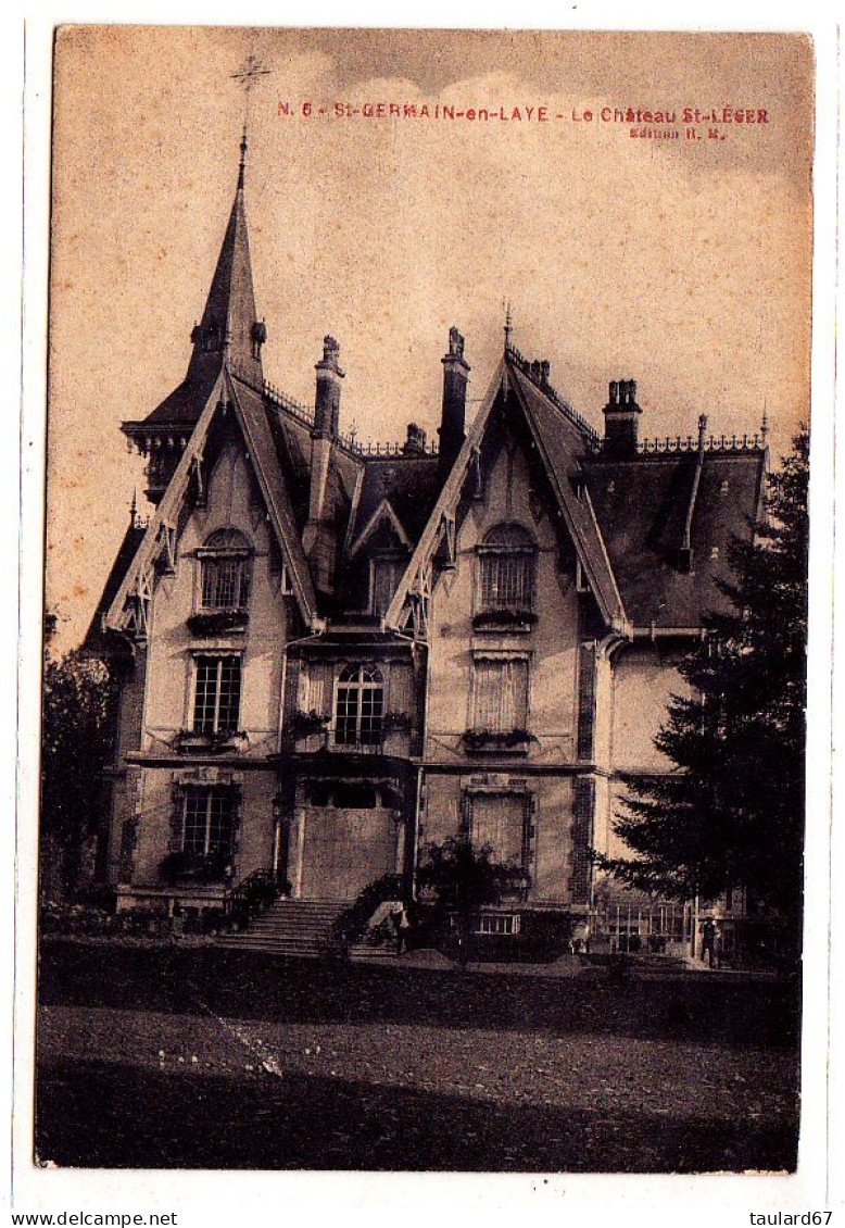 Saint-Germain-en-Laye Le Chateau St-Léger - St. Germain En Laye (Schloß)