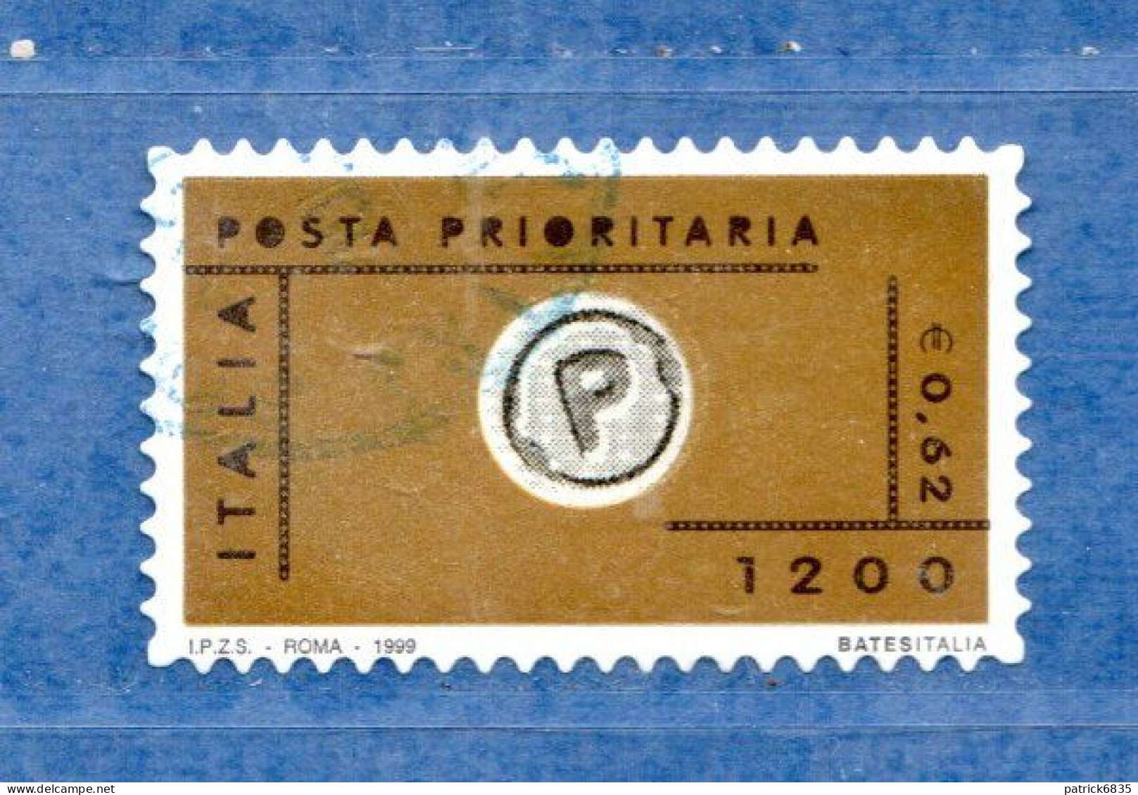 Italia° - 1999 -  POSTA PRIORITARIA. 1^ Emissione, Unif. 2455B.  Usato - 1991-00: Used