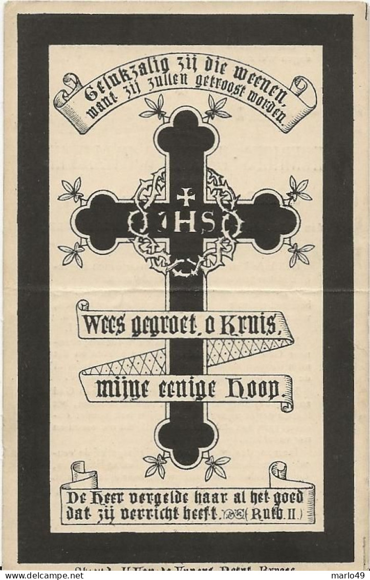 DP. HENRICUS CALLEMIN - VANLANDSCHOOT ° HEULE 1847 - + MOORSEELE 1892 - Religion &  Esoterik