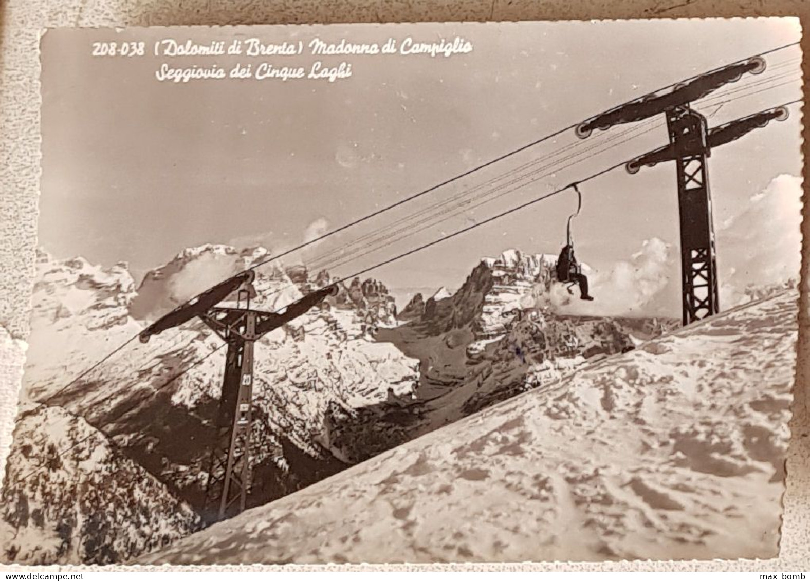 1959 MADONNA DI CAMPIGLIO - SEGGIOVIA CINQUE LAGHI  122 - Trento