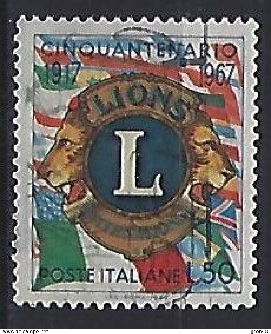 Italy 1967  50 Jahre Lions International (o) Mi.1245 - 1961-70: Used