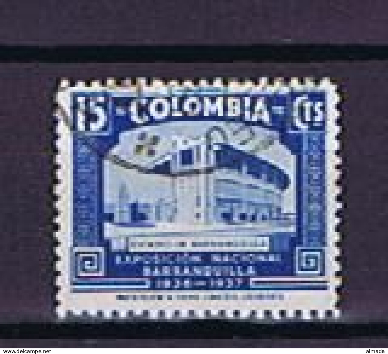 Kolumbien,  Colombia 1937: Michel 382 Used, Gestempelt - Colombie