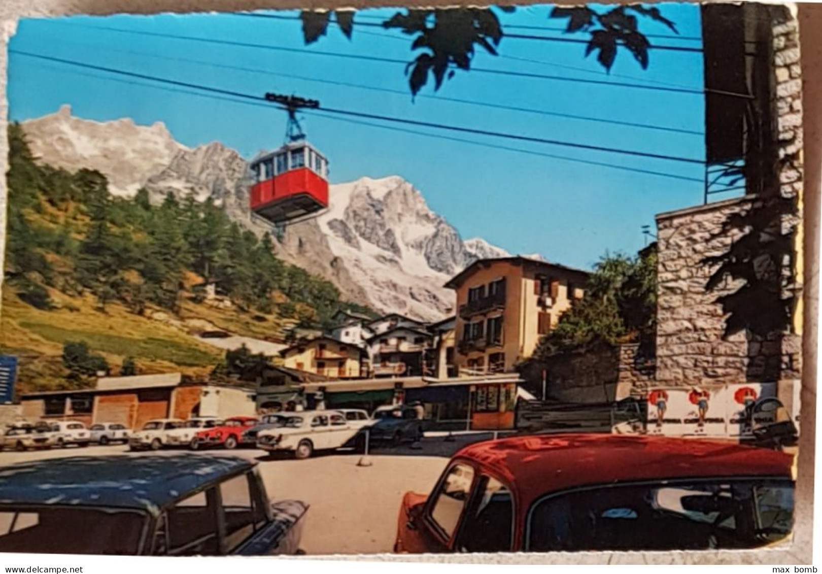 1966 COURMAYEUR  LA PALUD FUNIVIA 126 - Autres & Non Classés