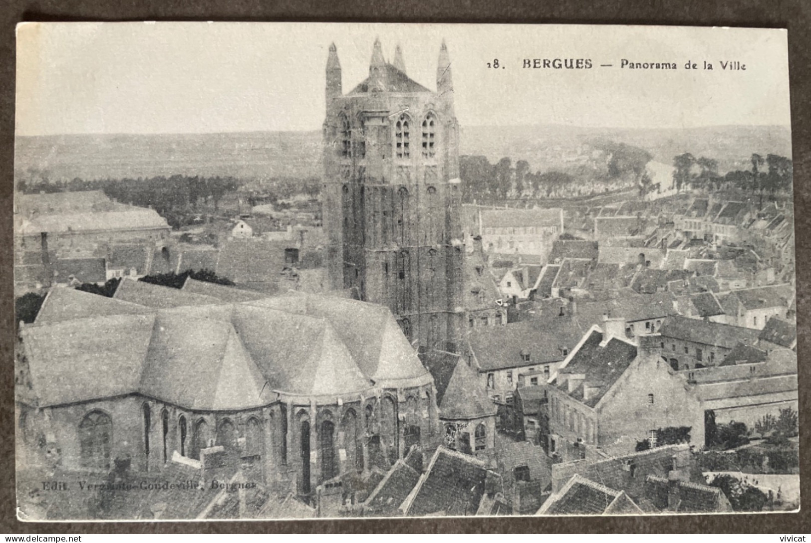 BERGUES Panorama De La Ville - Bergues