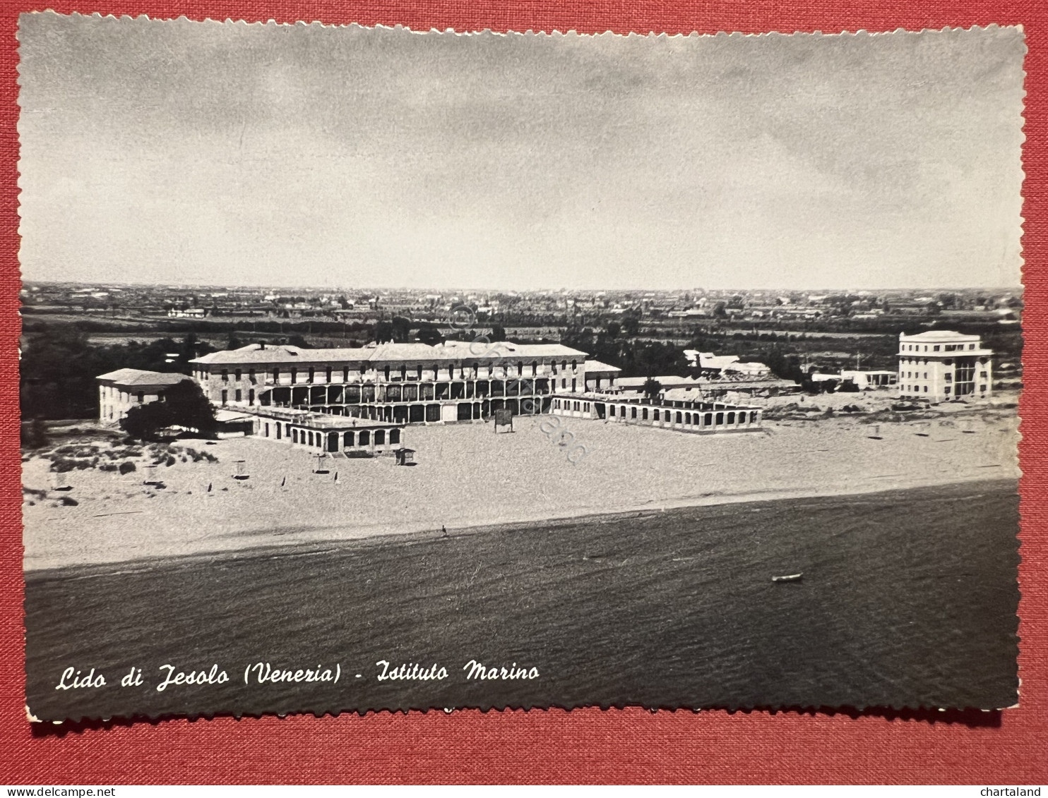 Cartolina - Lido Di Jesolo ( Venezia ) - Istituto Marino - 1952 - Venezia (Venedig)