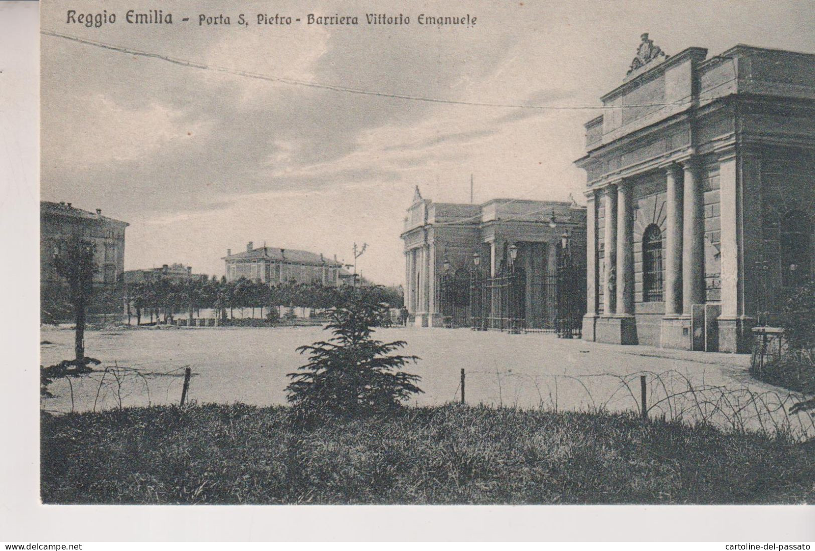 REGGIO EMILIA PORTA S. PIETRO  BARRIERA VITTORIO EMANUELE  NO VG - Reggio Nell'Emilia