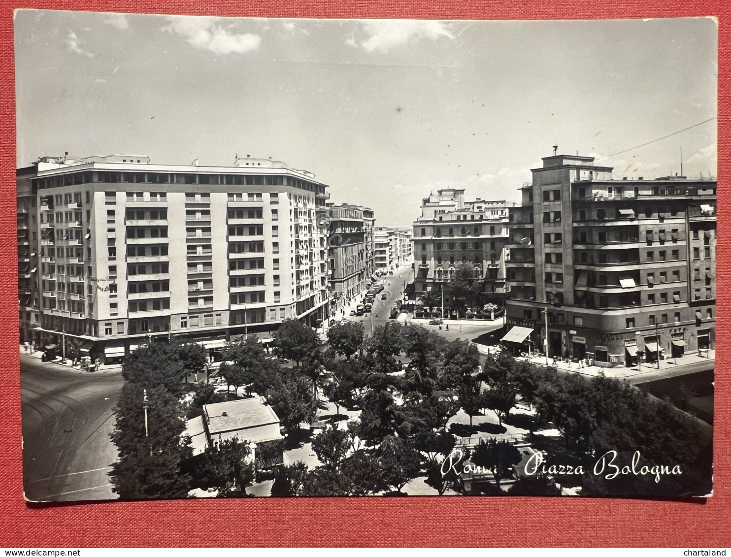 Cartolina - Roma - Piazza Bologna - 1953 - Sonstige & Ohne Zuordnung