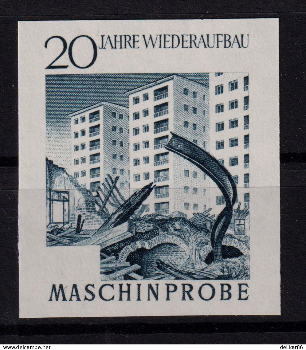 Probedruck Test Stamp Specimen Maschinprobe Staatsdruckerei Wien Mi. Nr. 1179  NEUE FARBE - Proeven & Herdruk