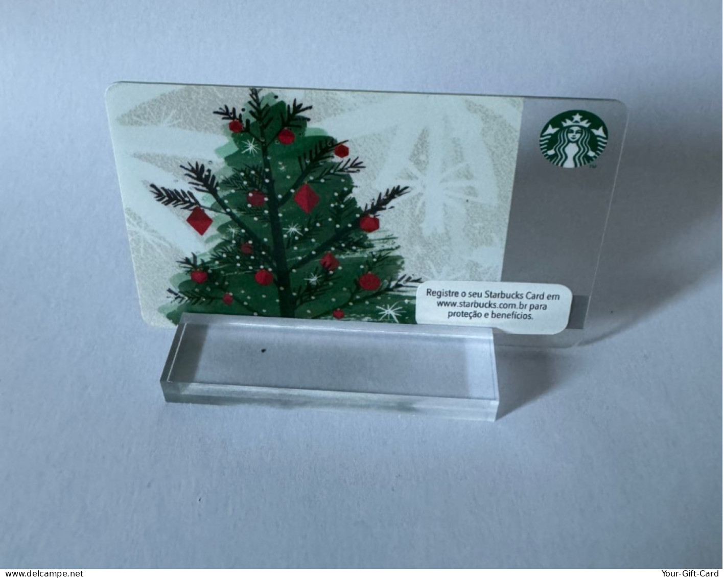 Starbucks Card Brazil - 2015 - 6112 - Christmas Tree - Tarjetas De Regalo