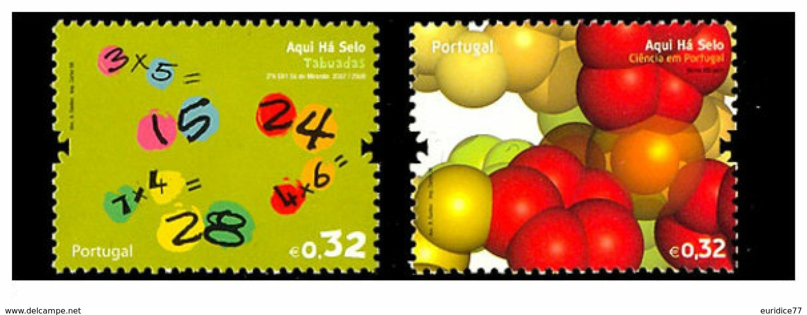 Portugal 2009 - Aquihaselo - Science In Portugal Stamp Set Mnh - Altri & Non Classificati