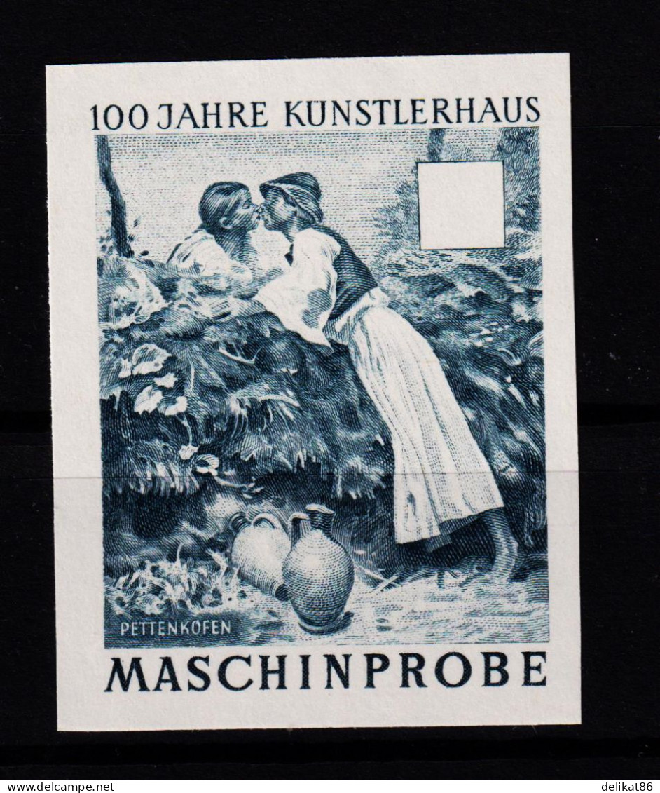 Probedruck Test Stamp Specimen Maschinprobe Staatsdruckerei Wien Mi. Nr. 1088  NEUE FARBE - Essais & Réimpressions