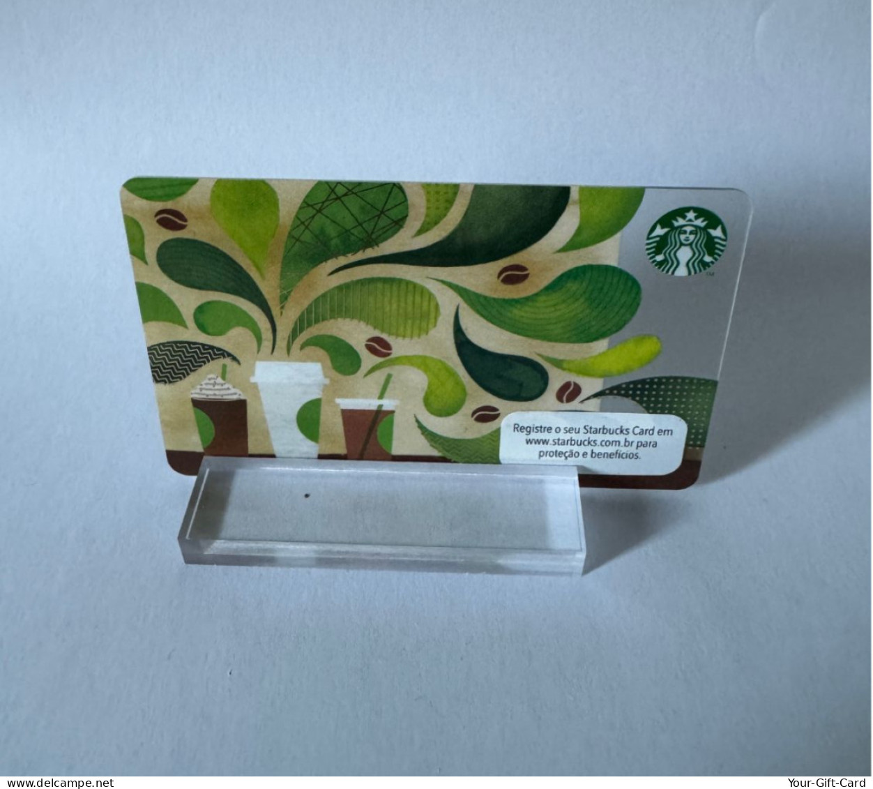 Starbucks Card Brazil - 2015 - 6120 - How To Make Coffee - Tarjetas De Regalo