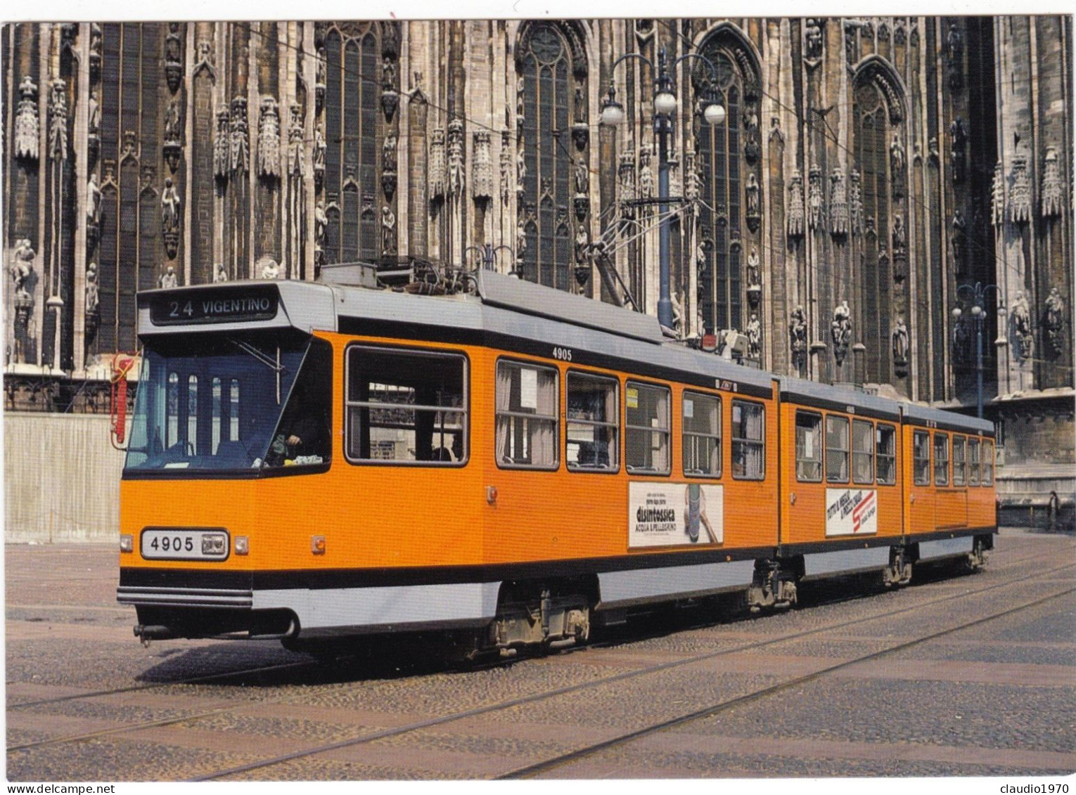 TEMATICA - MILANO -  CARTOLINA - FERROVIA - - Altri & Non Classificati