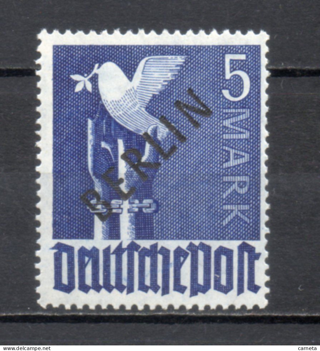 ALLEMAGNE BERLIN    N° 10   NEUF SANS CHARNIERE   COTE 125.00€   ZONES AAS SURCHARGE NOIRE BERLIN - Unused Stamps